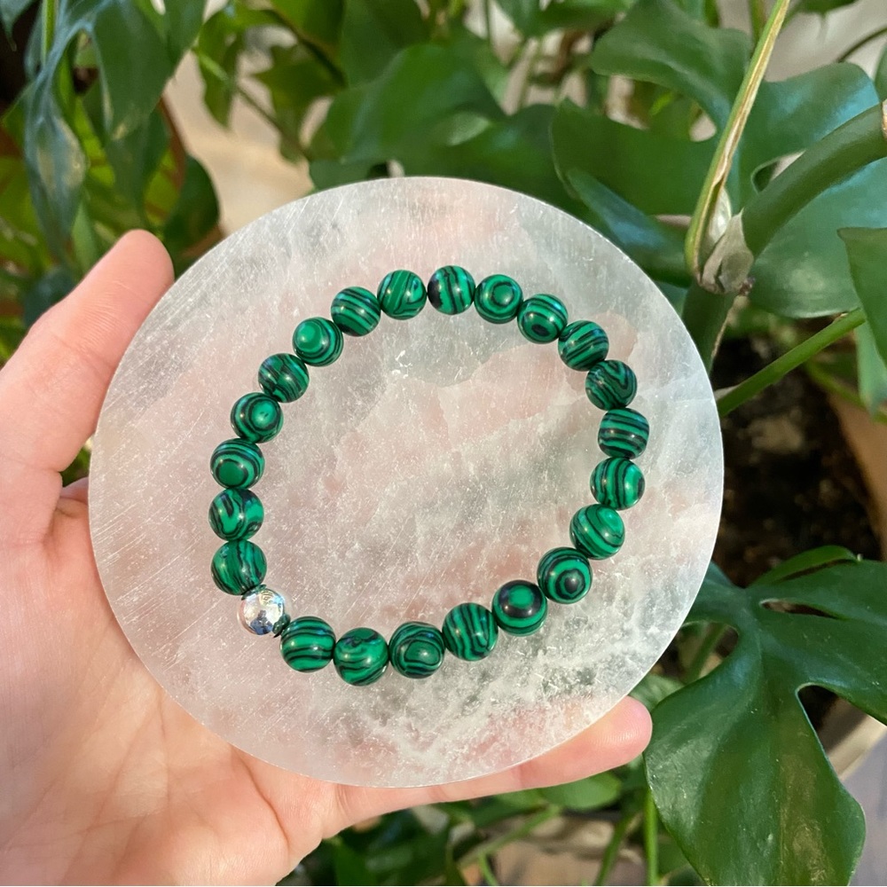 Green Malachite Healing Bracelet